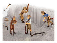 Набор миниатюр «anzac infantry» (1915) Revell