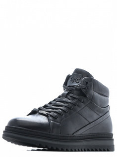 Ботинки мужские quattrocomforto 73-02MV-027KN черные 42 RU