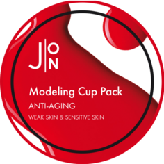 Антивозрастная альгинатная маска с экстрактом женьшеня Anti-Aging Modeling Pack J:On