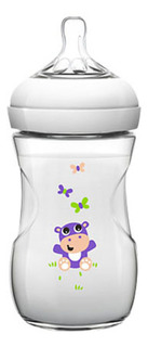 Детская бутылочка Philips AVENT Natural Бегемотик 260 мл