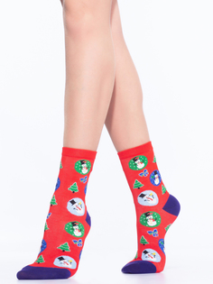 Носки женские Hobby Line разноцветные 36-40