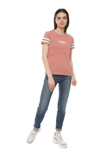 Футболка женская GANT 4203441 розовая XL