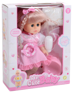 Кукла My Cute Baby с аксессуарами (звук) Shantou