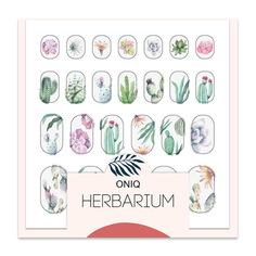 ONIQ, Термопленка для дизайна ногтей Skin, Herbarium №2