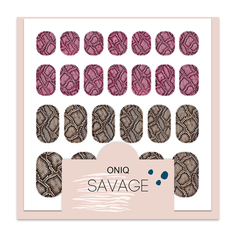 ONIQ, Термопленка для дизайна ногтей Skin, Savage №2