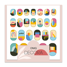 ONIQ, Термопленка для дизайна ногтей Skin, Decora №2