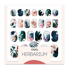 ONIQ, Термопленка для дизайна ногтей Skin, Herbarium №1