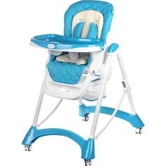Стульчик для кормления Nuovita Elegante, цвет: acqua eco Nuovita