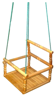 Качели детские КМС-Спорт деревянные