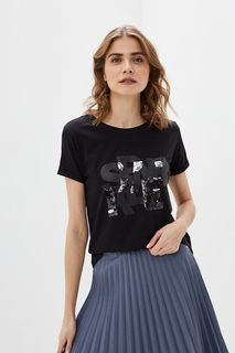 Футболка женская Vilatte 1500078491/8 черная 42