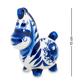 Фигурка "Зебра" (Гжельский фарфор) ГЛ-138