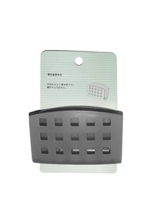 Мыльница на присоске 9.5х5х3 см (Цвет: Серый ) Markethot