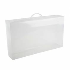 Набор коробов для обуви из 2шт, Д520 Ш150 В300, прозрачный, BOX-15A Handy Home