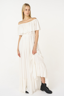 Платье женское Lipinskaya Brand 1400000736 белое one size
