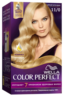 Краска для волос Wella Color Perfect 11/0 Яркий блондин 50 мл
