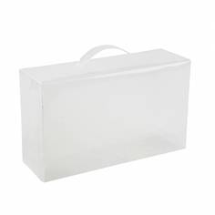 Набор коробов для обуви из 2шт, Д300 Ш100 В180, прозрачный, BOX-13A Handy Home
