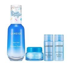 Набор антивозрастных увлажняющих средств 4 шт Laneige Water Bank Moisture Essence Set