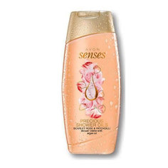 Крем-гель для душа Avon Senses "Алая роза и пачули", 250 мл