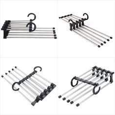 Вешалка в шкаф для брюк и другой одежды - 5 в 1 Markethot
