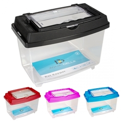 Контейнер для рыб, для улиток, для рептилий AQUA DELLA PET KEEPER, пластик, 26x16x16см