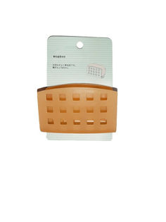 Мыльница на присоске 9.5х5х3 см (Цвет: Оранжевый ) Markethot