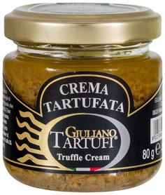 Крем Giuliano Tartufi с оливками и черным трюфелем 80г стекло Италия