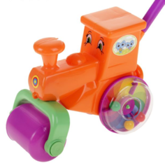 Каталка-паровоз Пластмастер Веселая поездка, в ассортименте