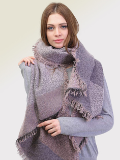 Палантин женский 2702941 бежевый/серый Venera