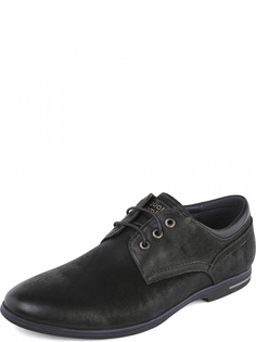 Полуботинки мужские quattrocomforto 73-92MV-059NK черные 41 RU