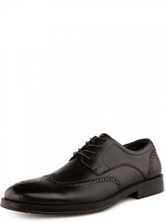 Туфли мужские quattrocomforto 104-92MV-002KK черные 43 RU