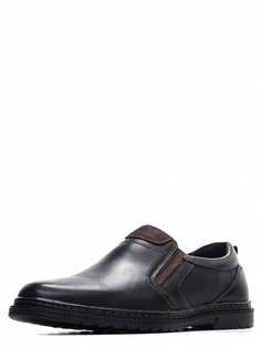 Полуботинки мужские quattrocomforto 187-92MV-015KT черные 40 RU