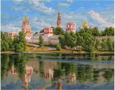 Картина по номерам Paintboy PK 90007 Новодевичий монастырь (Басов Сергей) 40*50