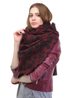Палантин женский Venera 2704541-03 бордовый