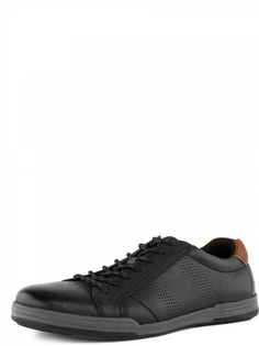 Полуботинки мужские quattrocomforto 248-92MV-106KT черные 45 RU