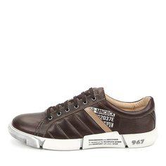 Кеды мужские quattrocomforto 1591-1-20 коричневые 40 RU