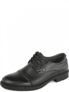 Полуботинки мужские quattrocomforto 8558-19 черные 45 RU