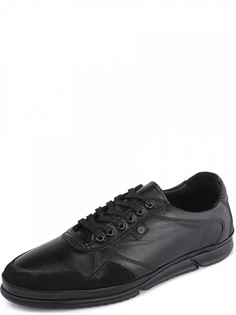 Полуботинки мужские quattrocomforto 527-92MV-009KK черные 40 RU