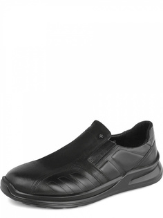 Полуботинки мужские quattrocomforto 155-1 черные 44 RU