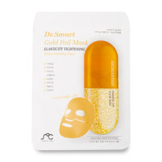 Маска для лица омолаживающая Dr. Smart Gold Foil Mask, Южная Корея Dr.Smart