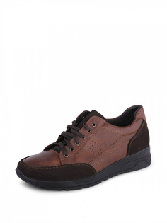 Полуботинки мужские quattrocomforto 1-459-302 коричневые 39 RU