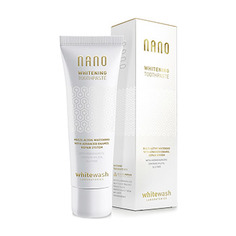 Зубная паста отбеливающая WhiteWash NANO 80 г, Великобритания