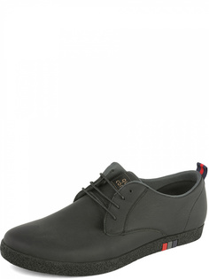 Полуботинки мужские quattrocomforto 73-92MV-060KK черные 44 RU