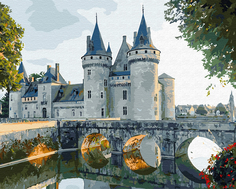 Картина по номерам ВанГогВоМне "Каменный замок" 40х50см