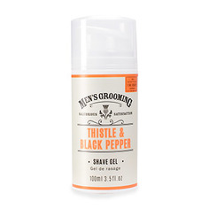 Гель для бритья Mens Grooming Thistle & Black Pepper для мужчин 100 мл The Scottish Fine Soaps Company