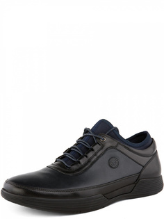 Полуботинки мужские quattrocomforto 110-92MV-030KT черные 42 RU