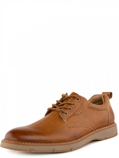 Полуботинки мужские quattrocomforto 110-92MV-101KT коричневые 45 RU