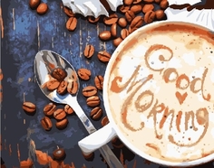 Картина по номерам , Good Morning - размер 40х50см Paintboy