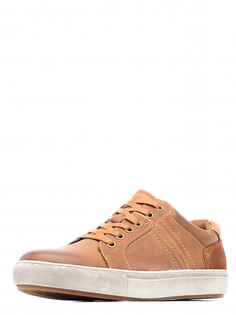 Кеды мужские quattrocomforto 296-32MV-006KT коричневые 44 RU