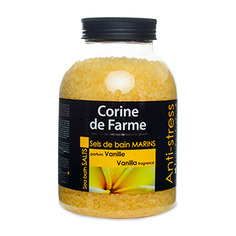 Соль для ванны Corine de Farme Ваниль 1.3 кг Франция