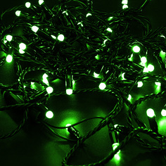 Новогодняя электрическая гирлянда Neon-Night Нить 885575 305-174 10 м зеленый